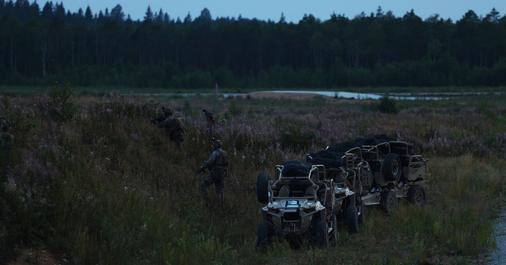 U.S. Marines train in Estonia