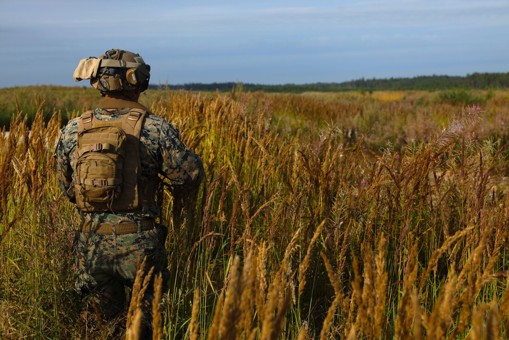 U.S. Marines train in Estonia