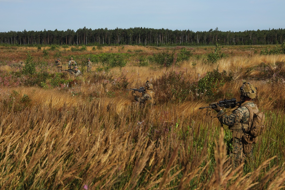 U.S. Marines train in Estonia