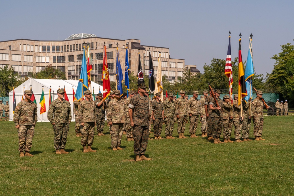 AFRICOM Change of Command ceremony