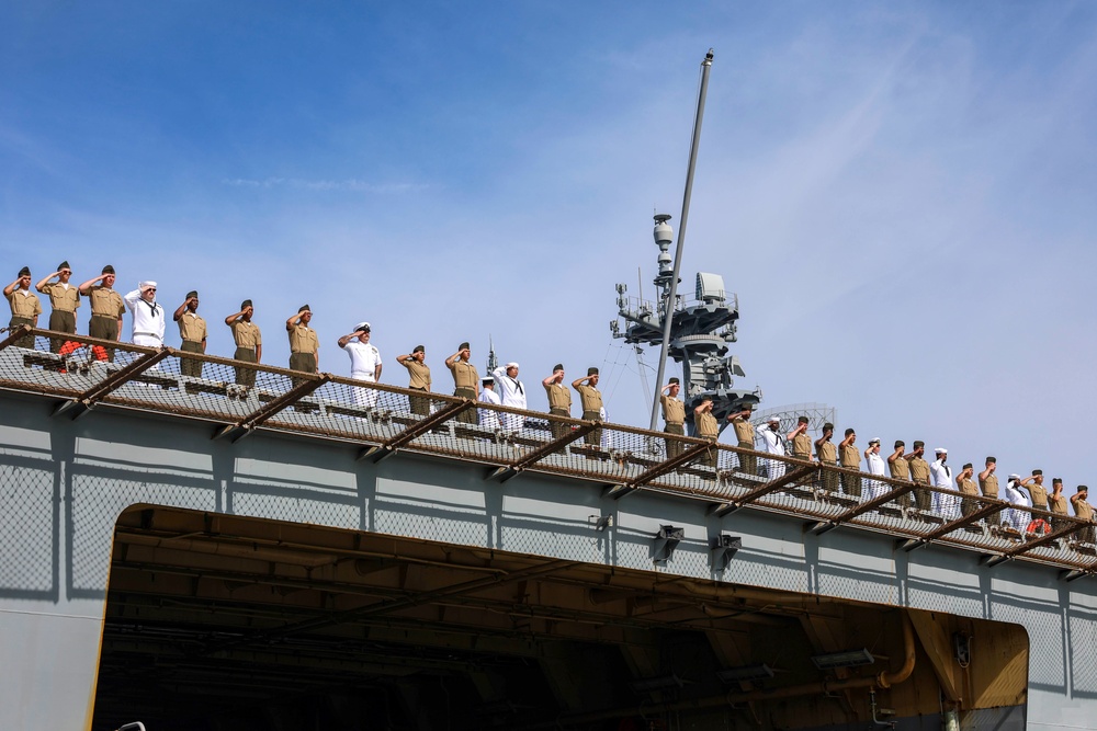 USS Fort Lauderdale Departs Naval Station Norfolk