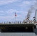USS San Antonio Departs Naval Station Norfolk