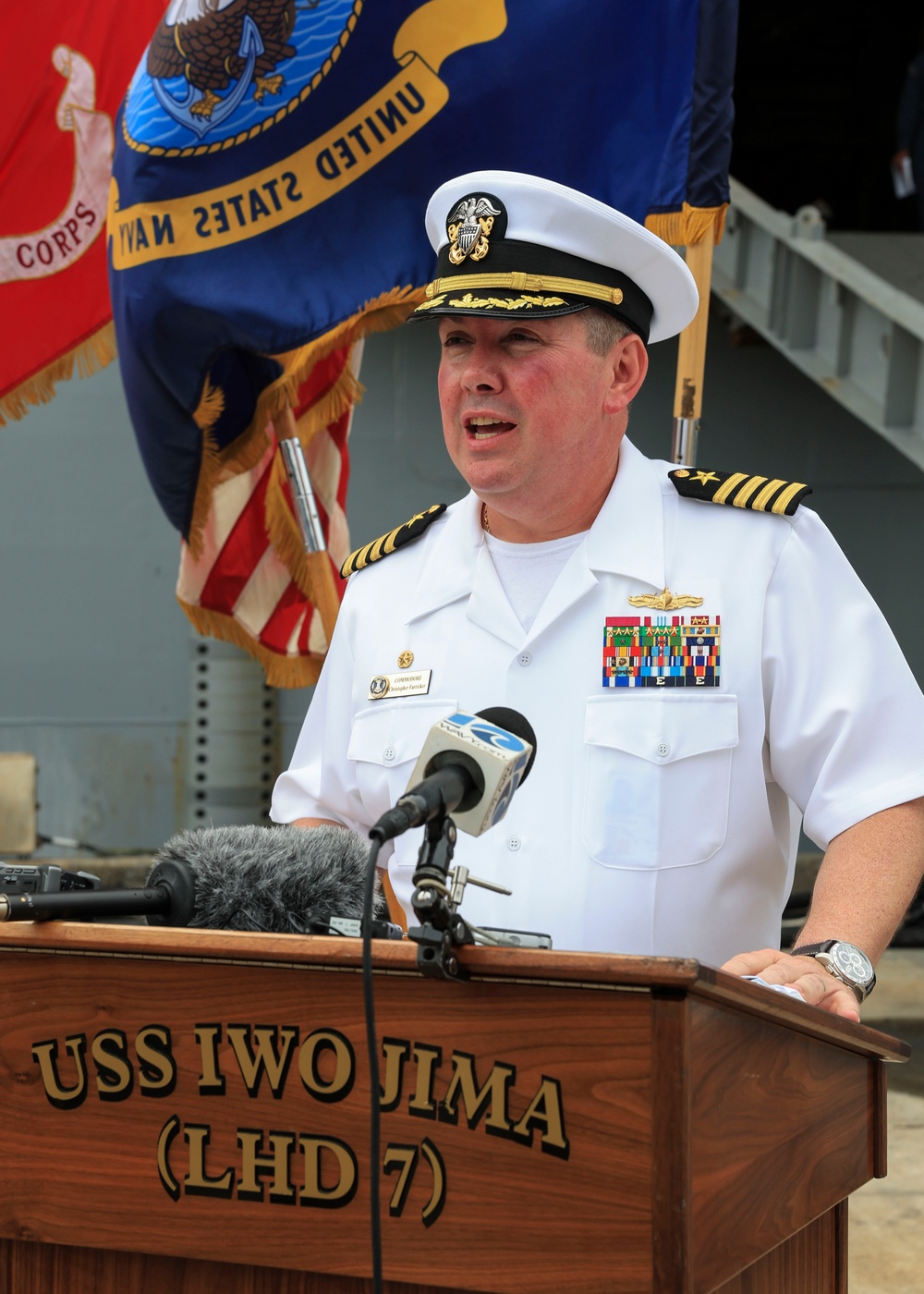 USS Iwo Jima Departs for Deployment
