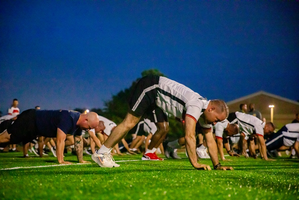 PISAJ 21 participants conduct physical training with Holistic Health and Fitness Academy instructors