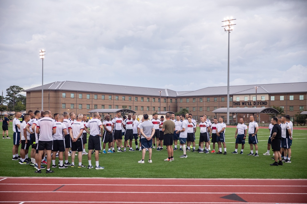 PISAJ 21 participants conduct physical training with Holistic Health and Fitness Academy instructors