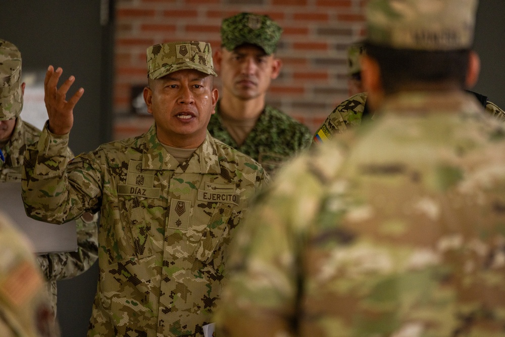 PISAJ 21 participants tour the Army Future Soldiers Prep Course