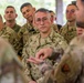 PISAJ 21 participants attend briefing on how drone warfare is being taught at Basic Combat Training
