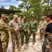 PISAJ 21 participants attend briefing on how drone warfare is being taught at Basic Combat Training