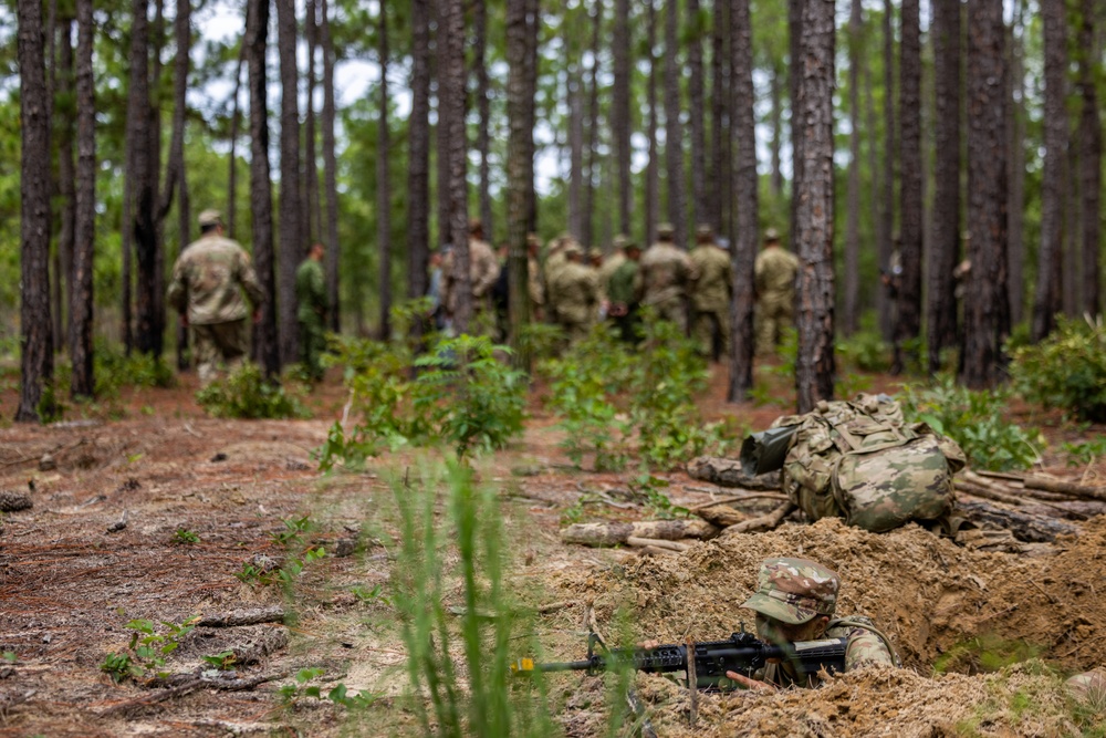 PISAJ 21 participants visit newly enlisted Soldiers during the Forge