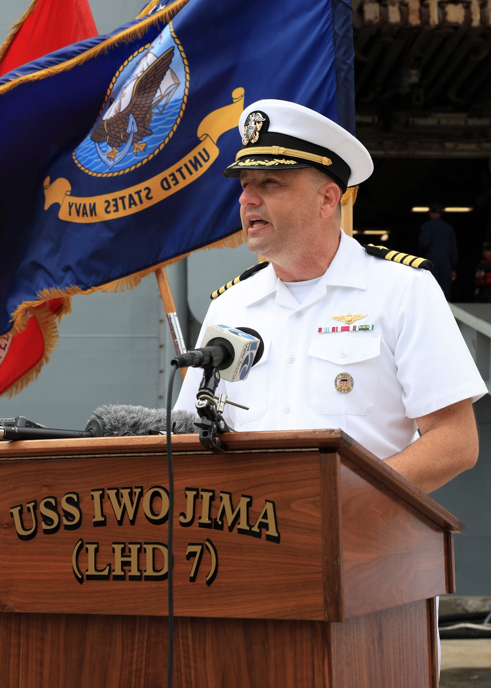 USS Iwo Jima Departs for Deployment