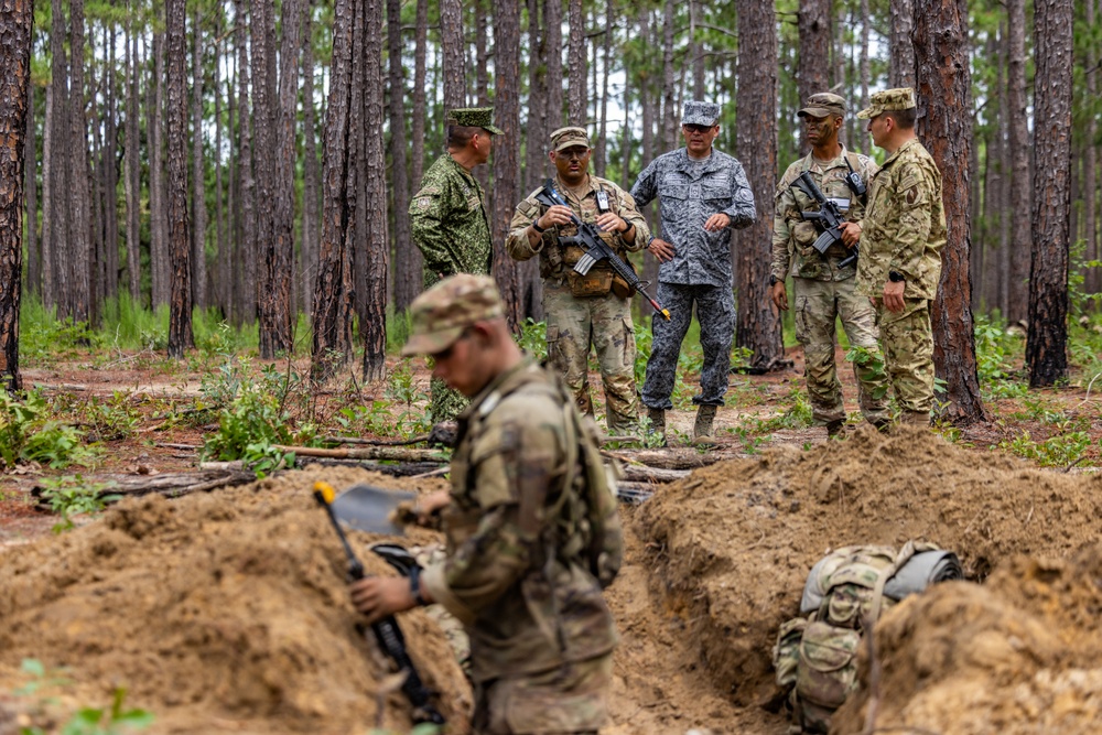 PISAJ 21 participants visit newly enlisted Soldiers during the Forge