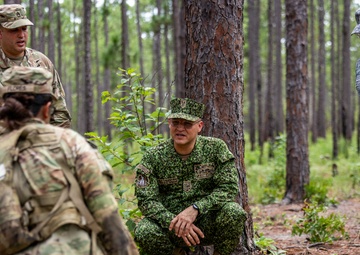 PISAJ 21 participants visit newly enlisted Soldiers during the Forge