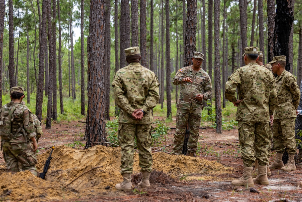 PISAJ 21 participants visit newly enlisted Soldiers during the Forge
