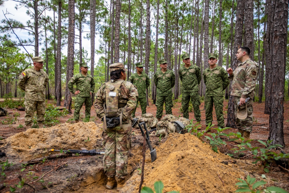 PISAJ 21 participants visit newly enlisted Soldiers during the Forge