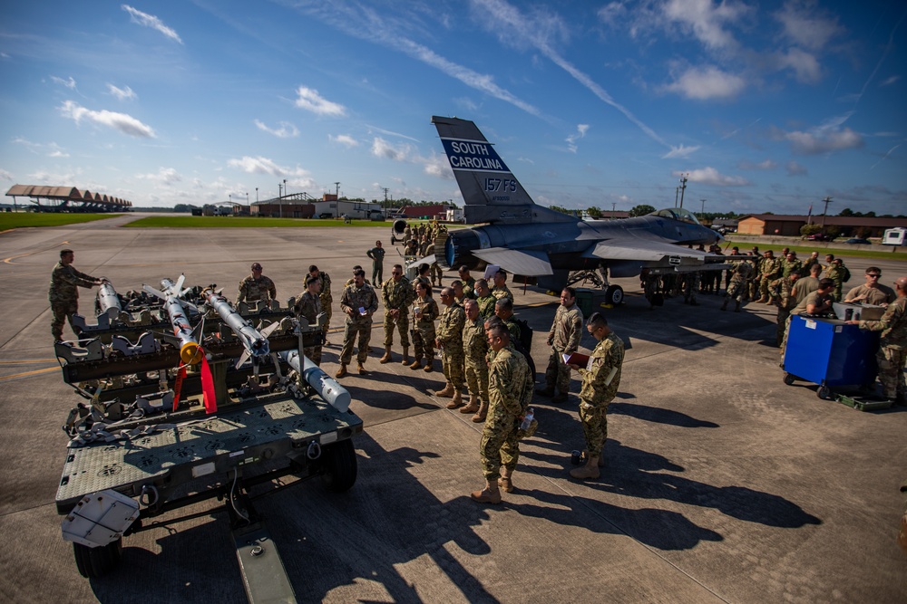 PISAJ 21 class visits McEntire Joint National Guard Base to learn about aircraft maintenance