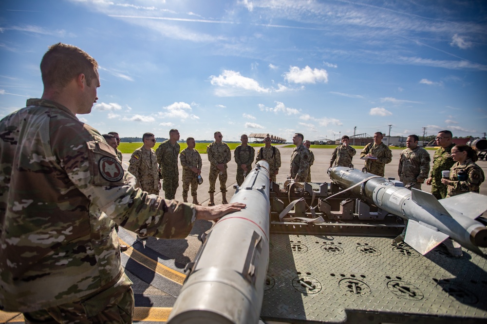 PISAJ 21 class visits McEntire Joint National Guard Base to learn about aircraft maintenance