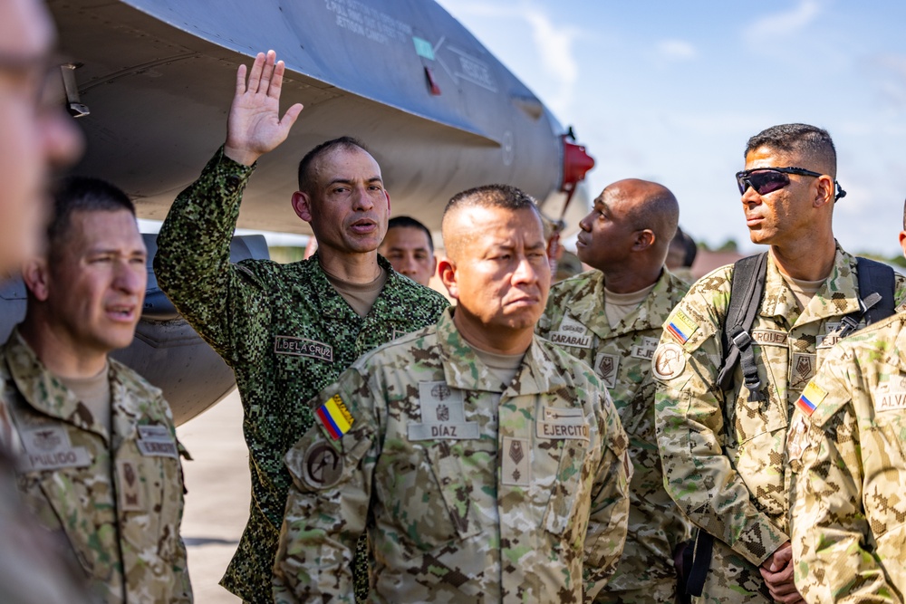 PISAJ 21 class visits McEntire Joint National Guard Base to learn about aircraft maintenance