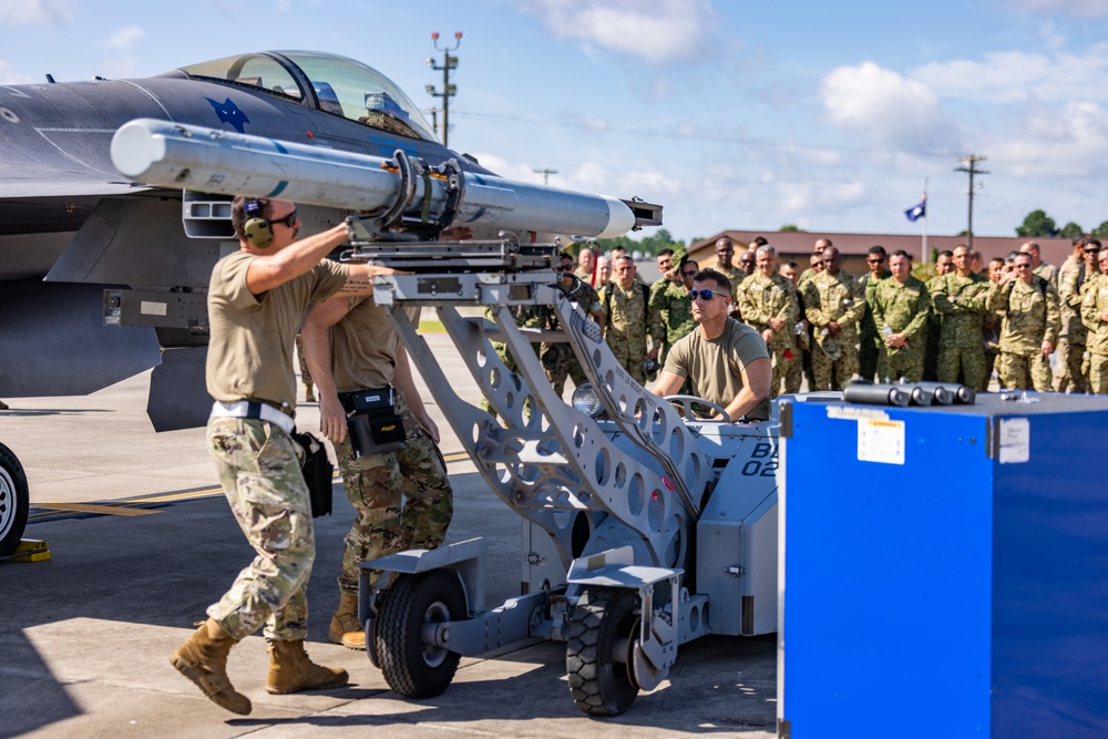 PISAJ 21 class visits McEntire Joint National Guard Base to learn about aircraft maintenance