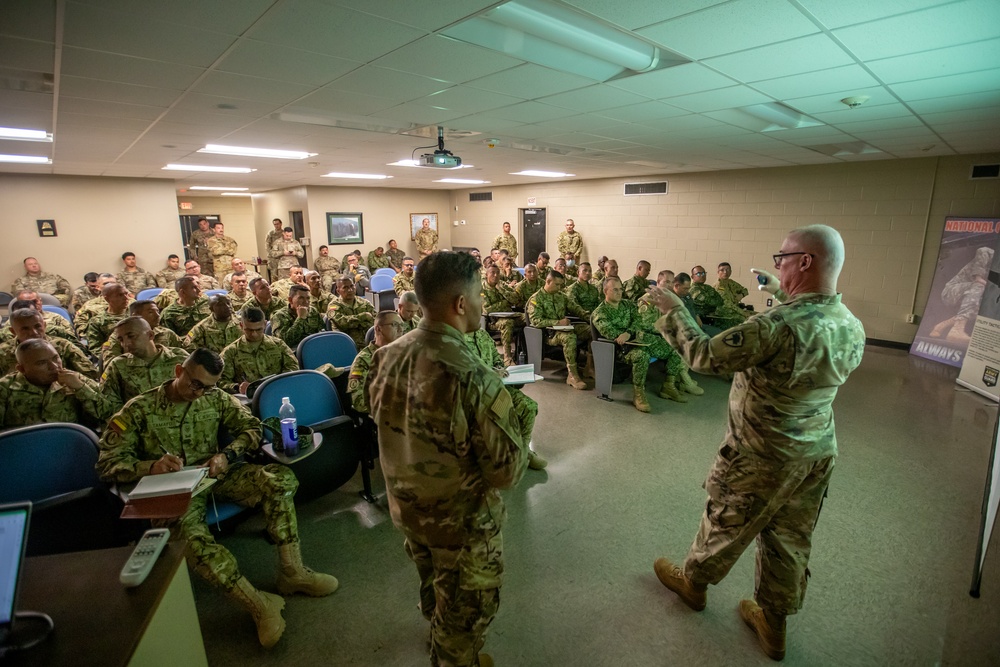 PISAJ 21 class visits McEntire Joint National Guard Base to learn about aircraft maintenance