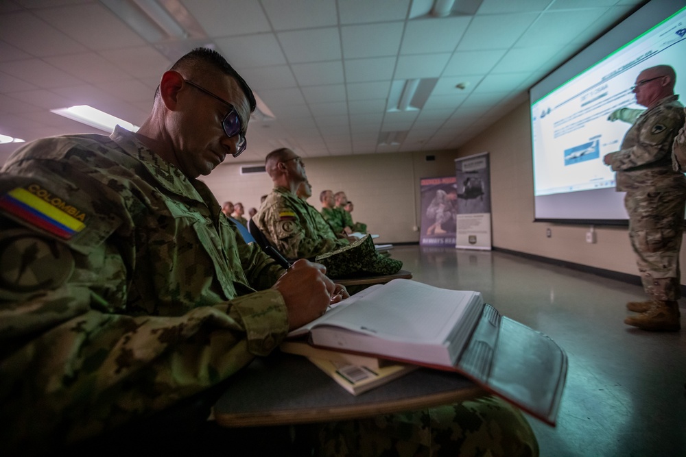 PISAJ 21 class visits McEntire Joint National Guard Base to learn about aircraft maintenance