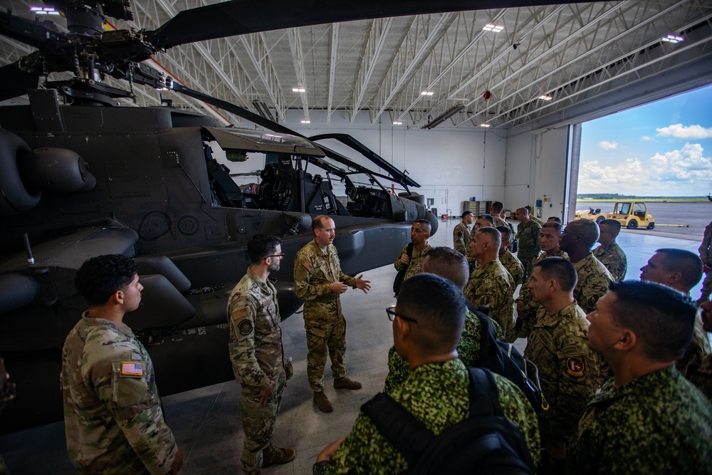 PISAJ 21 class visits McEntire Joint National Guard Base to learn about aircraft maintenance