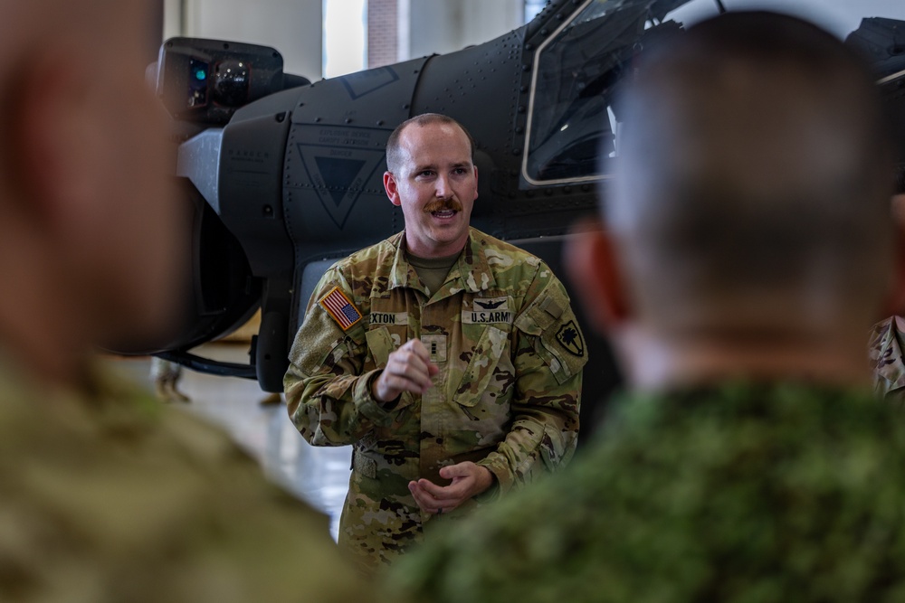 PISAJ 21 class visits McEntire Joint National Guard Base to learn about aircraft maintenance