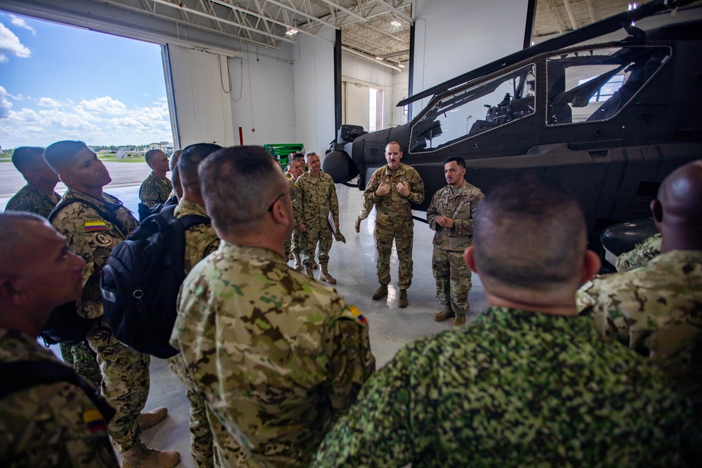 PISAJ 21 class visits McEntire Joint National Guard Base to learn about aircraft maintenance