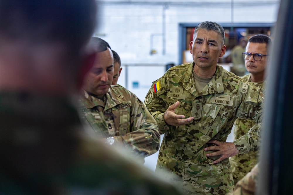PISAJ 21 class visits McEntire Joint National Guard Base to learn about aircraft maintenance