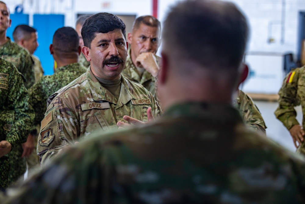 PISAJ 21 class visits McEntire Joint National Guard Base to learn about aircraft maintenance
