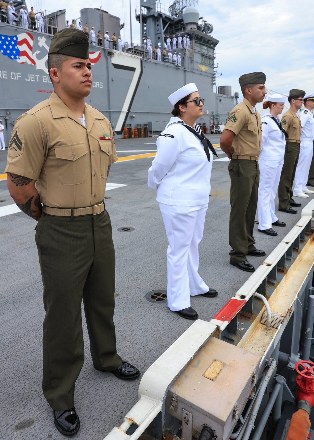 USS Iwo Jima Departs for Deployment