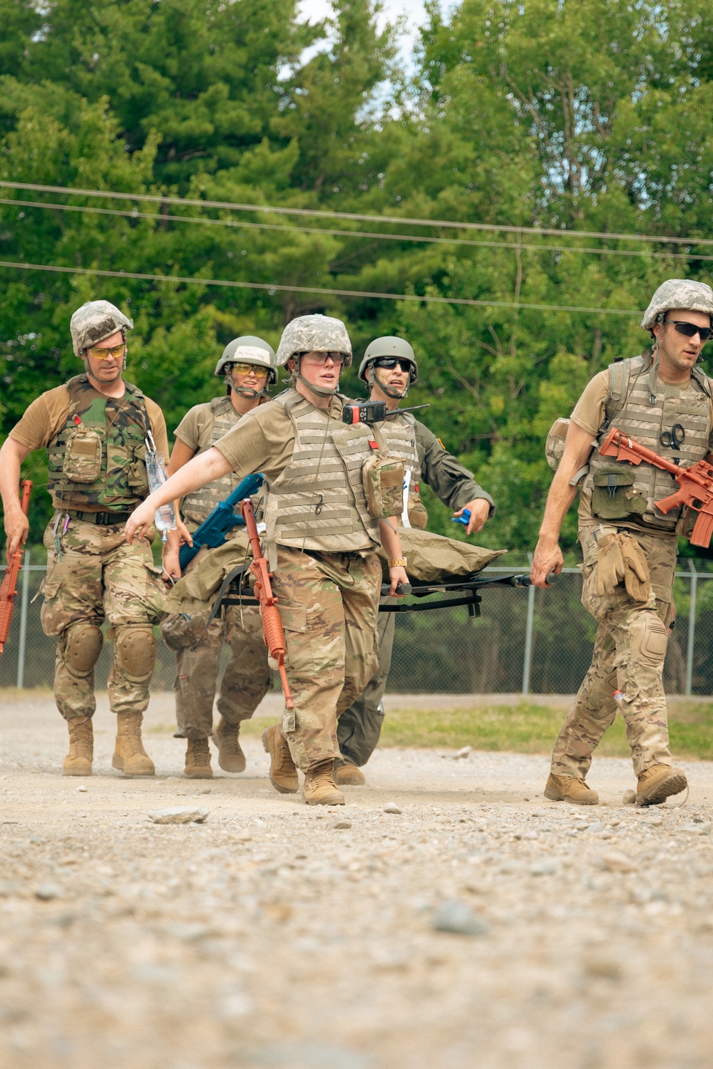 Medical Care MAINEiacs Conduct Vital Training
