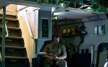 Sun, Sky, C-17: Charleston local training sortie