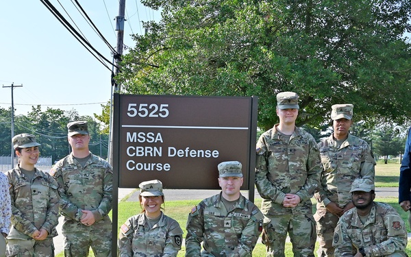 Joint Base McGuire-Dix-Lakehurst CBRN Defense Course Class 010-25 Graduation Photos Aug. 5, 2025