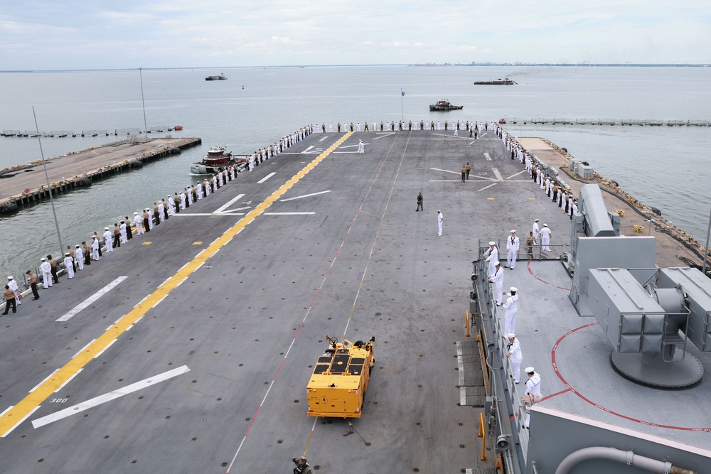 IWO ARG Departs Norfolk for Deployment