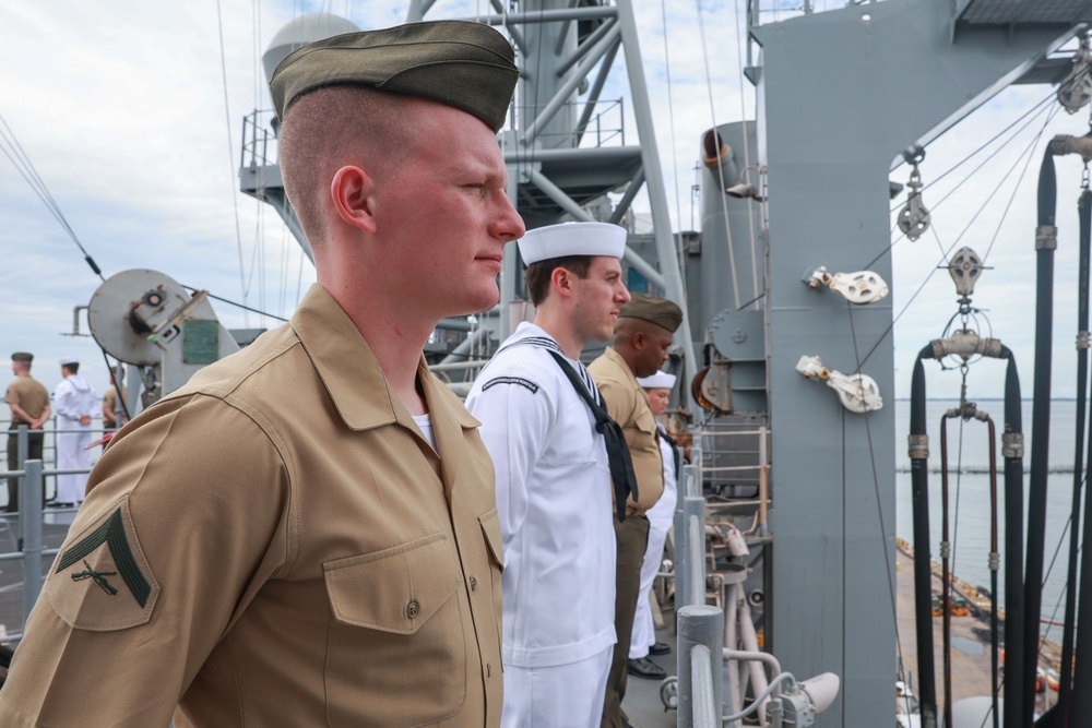 IWO ARG Departs Norfolk for Deployment