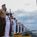 USS Iwo Jima Depart Naval Station Norfolk For Deployment