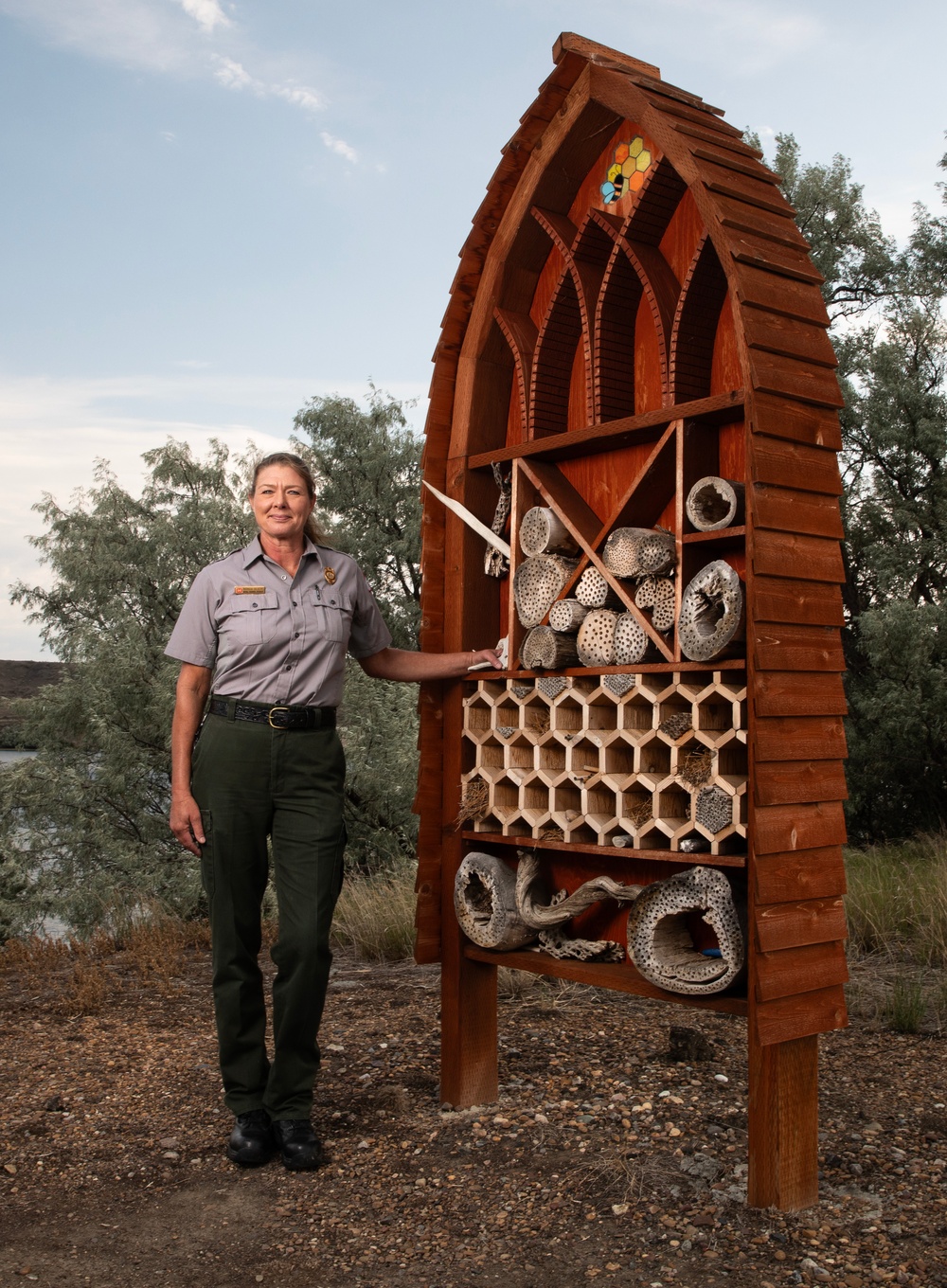 Patricia Gilbert-Ball: natural resource specialist, beekeeper