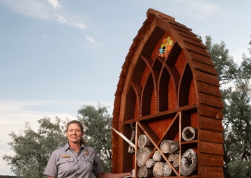 Patricia Gilbert-Ball: natural resource specialist, beekeeper