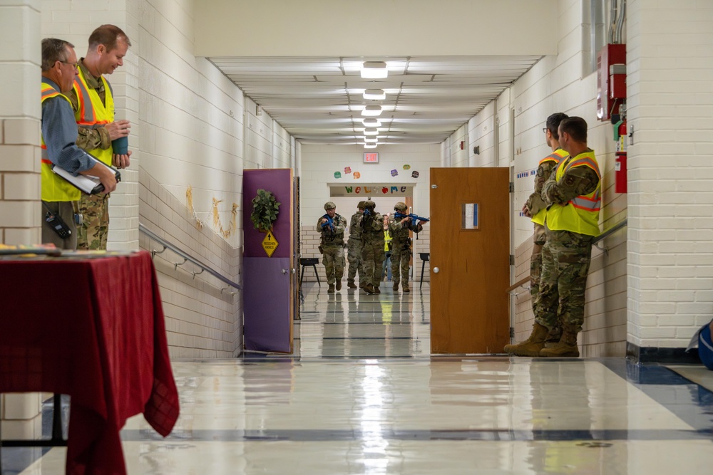 Prepared to protect: Altus AFB conducts active shooter drill