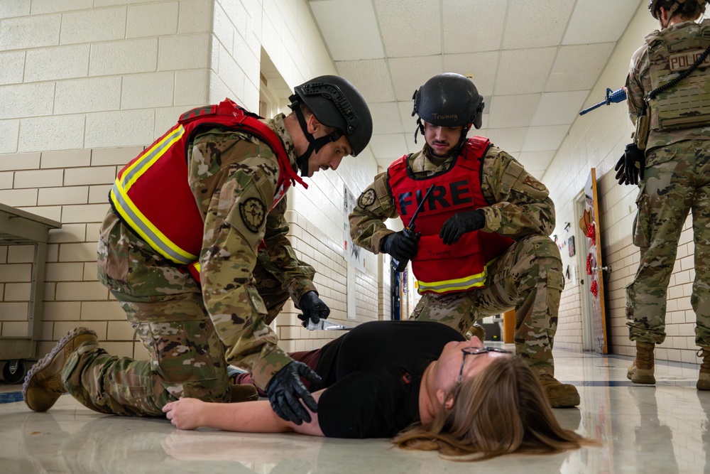 Prepared to protect: Altus AFB conducts active shooter drill