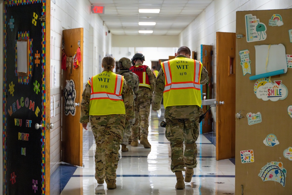 Prepared to protect: Altus AFB conducts active shooter drill