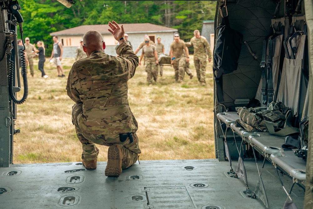 Medical Care MAINEiacs Conduct Vital Training