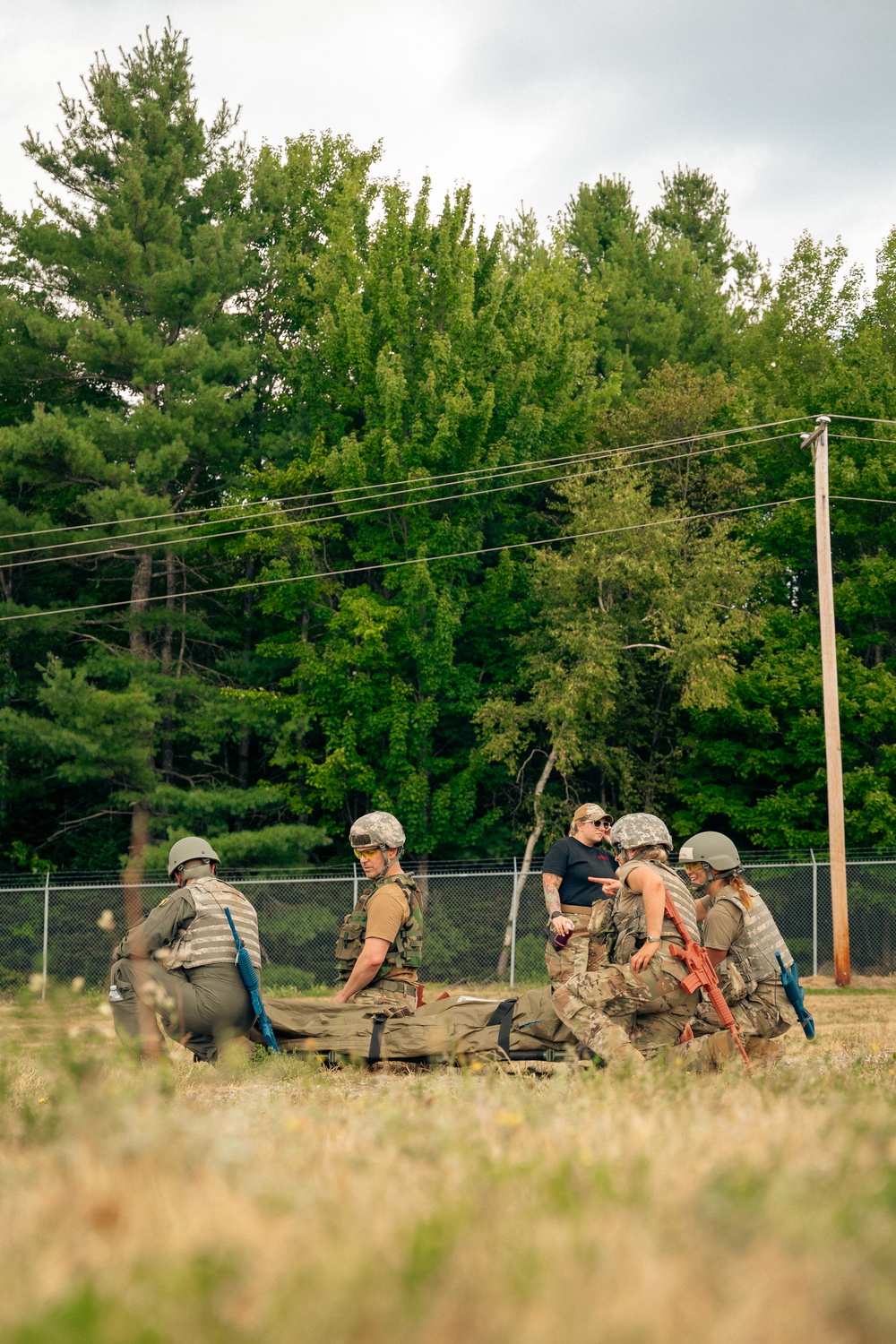 Medical Care MAINEiacs Conduct Vital Training