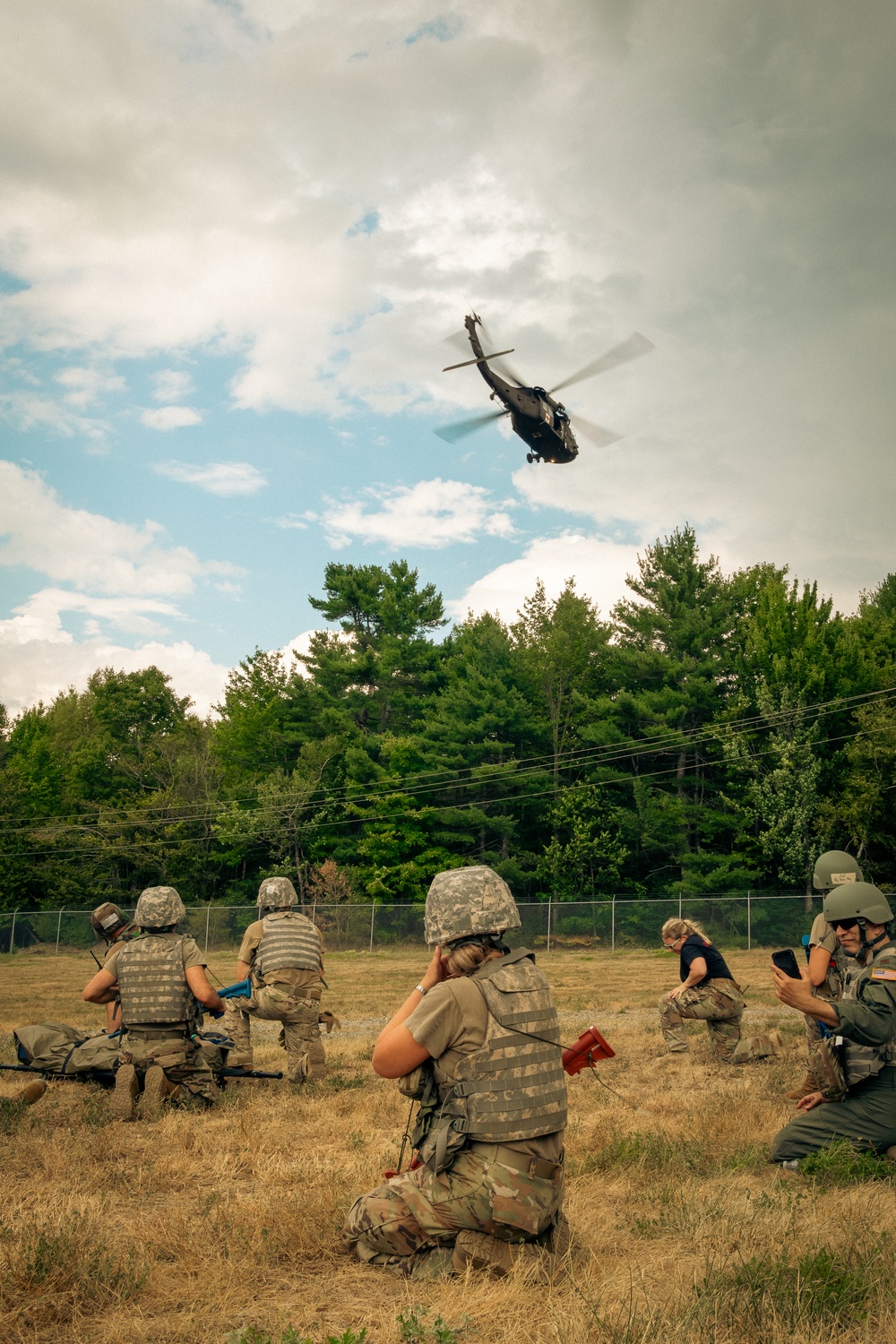 Medical Care MAINEiacs Conduct Vital Training