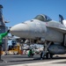 USS Gerald R. Ford (CVN 78) Sailor Prepares F/A-18E Super Hornet