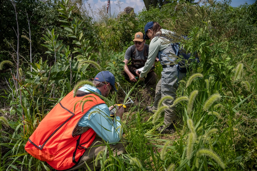 Buffalo District's Environment Analysis Team Stops at Port Clinton Wetlands