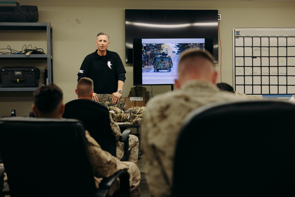 U.S. Marines demo new camouflage gear