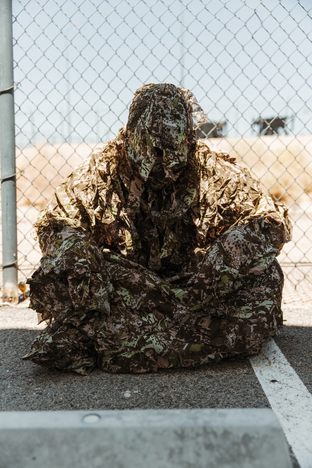 U.S. Marines demo new camouflage gear