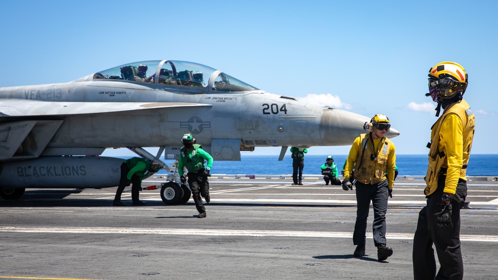 USS Gerald R. Ford (CVN 78) Conducts Routine Flight Operations