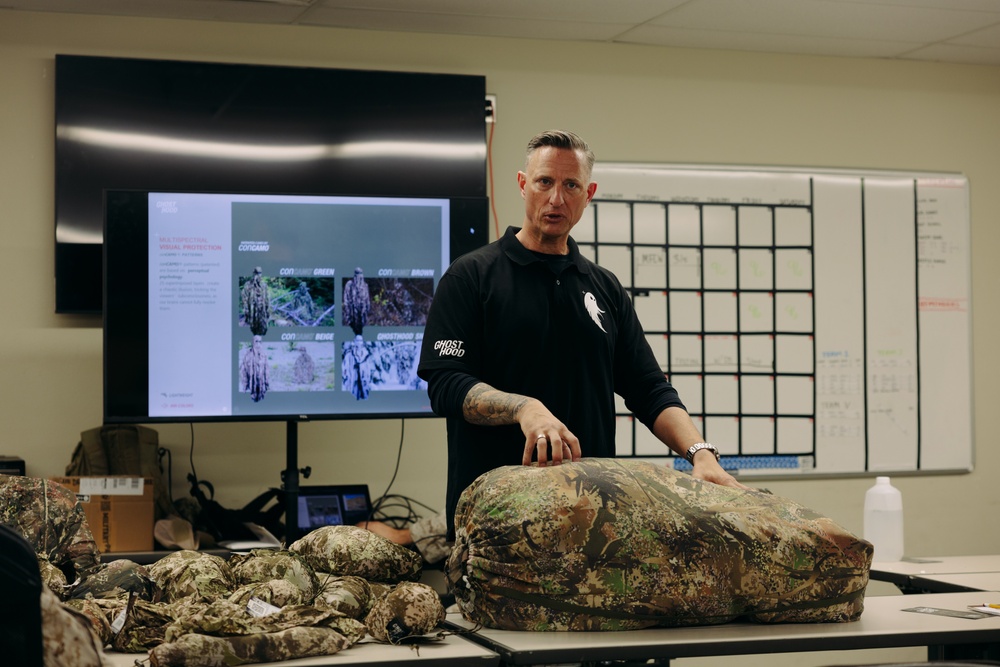 U.S. Marines demo new camouflage gear
